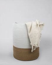 Load image into Gallery viewer, 938 - Cotton Basket With Contrasting Handles
