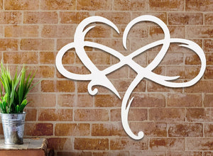 Metal Wall Art - Eternal Love Heart