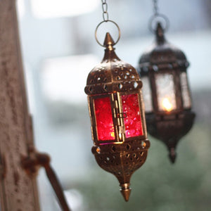 Moroccan Lantern Candle Holder - Hanging