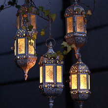 Load image into Gallery viewer, Moroccan Lantern Candle Holder - Hanging
