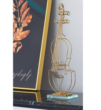 Load image into Gallery viewer, Gilded Violin Sculpture
