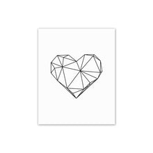 Load image into Gallery viewer, Frameless Wall Art - Love Heart
