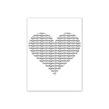 Load image into Gallery viewer, Frameless Wall Art - Love Heart
