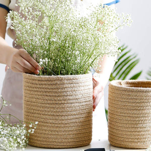 Cotton Rope Woven Basket Simply Natura