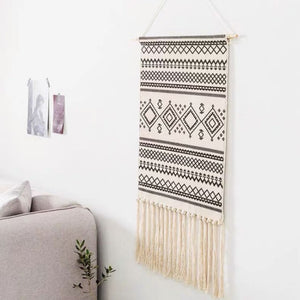 Handmade Macrame Wall Hanging Tapestry - Winter