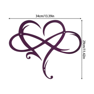 Metal Wall Art - Eternal Love Heart