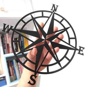 Metal Wall Art - Nautical Compass