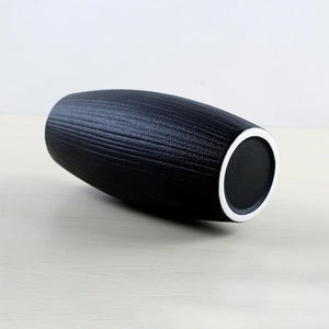 Modern Black Ceramic Vase