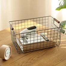 Load image into Gallery viewer, Metal House Retro Wrought Iron Storage Basket
