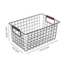 Load image into Gallery viewer, Metal House Retro Wrought Iron Storage Basket
