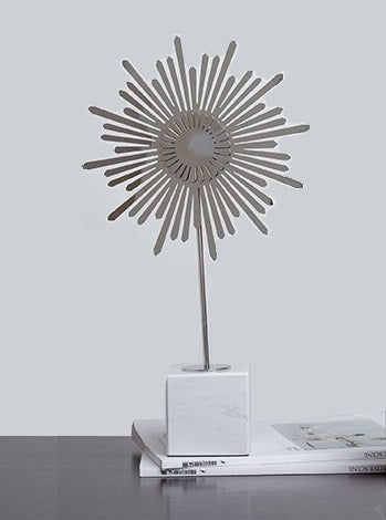 Silver Glint Sculpture